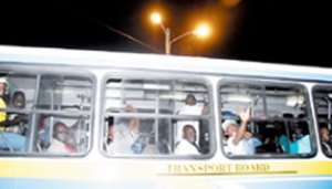 Ghanaians stranded in Barbados return home